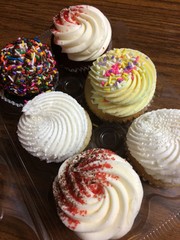 Fancy Frosted cupcakes