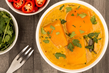 Indian Style Butternut Squash Curry