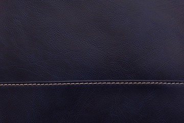 seam on leather texture