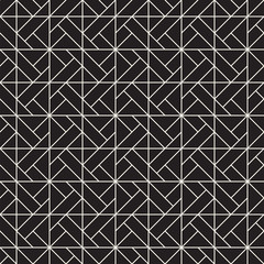 Vector seamless lattice pattern. Modern stylish texture with monochrome trellis. Repeating geometric grid. Simple design background.
