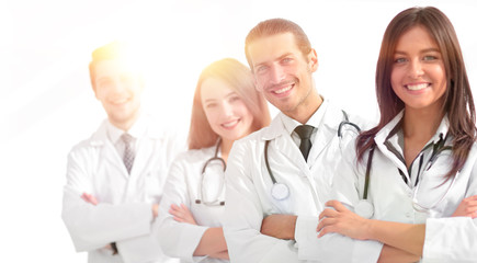 Fototapeta premium employees of the medical center.