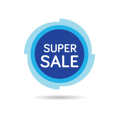 super sale sticker