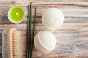 SPA composition with aroma sticks