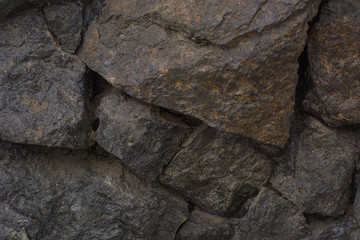 Background texture of a stone wall.