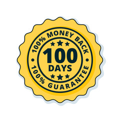 100 Days Money Back illustration