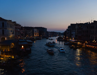 Fototapeta na wymiar Dusk in Venice 