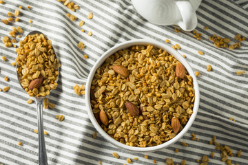 Homemade Baked Honey Almond Granola