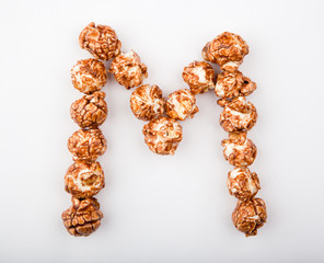 Pop corn alphabet 