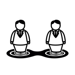 Teamwork concept icon