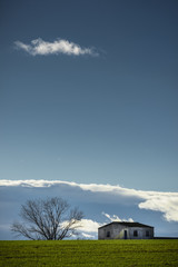 old farm in the countryside