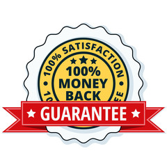 100% Money Back Guarantee illustration