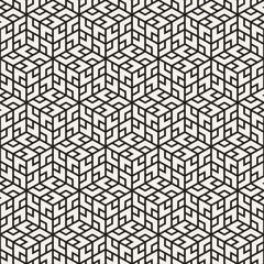 Vector seamless lattice pattern. Modern stylish texture with trellis. Repeating geometric grid. Simple graphic design background. 