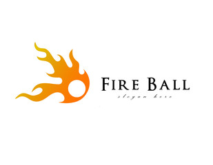 Fire ball logo