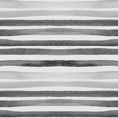 Watercolor Stripes Seamless Pattern.
