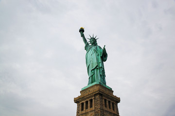 Nice view on  Statue of Liberty New York