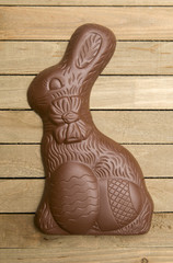 Solid Chocolate Easter Bunny Rabbit