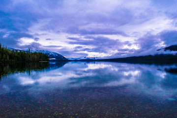 Fototapeta na wymiar Glacier National Park, Montana