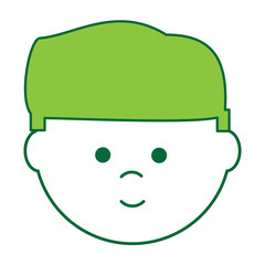 cartoon man icon