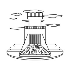 Medieval castle design