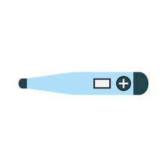 Medical thermometer isolated vector illustration graphic design