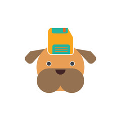 Save Dog Logo Icon Design