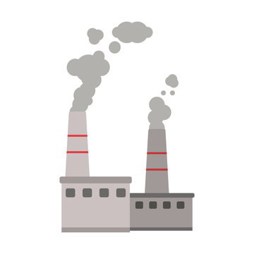Nuclear plant symbol vector illustration graphic design