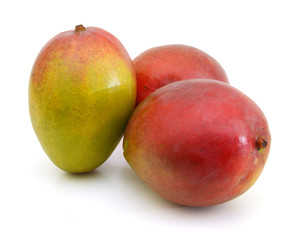 mango fruit isolated on white background