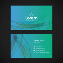 Business Card Template. creative business card