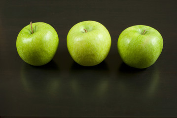 Green apples