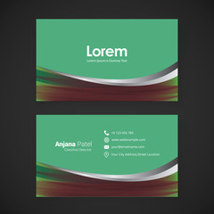 Creative business card mock-up