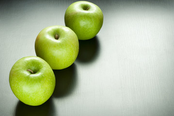 Green apples
