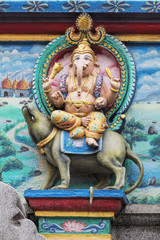 Fototapeta premium Temple of Miss Mariamman India in Ho Chi Minh City Vietnam