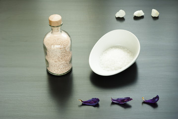 Soaps and bath salts