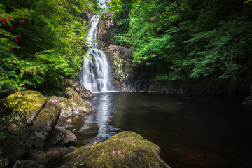 Fototapeta na wymiar Falls of Rha, Isle of Skye