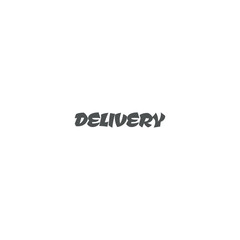 delivery icon. sign design