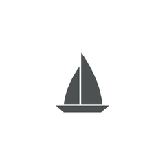 boat icon. sign design