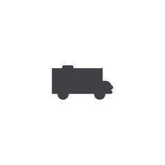 van car icon. sign design