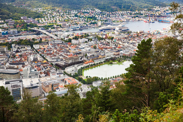 Bergen city