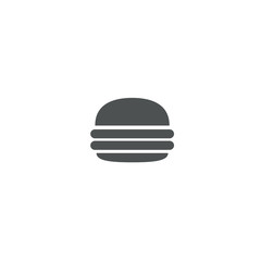 burger icon. sign design