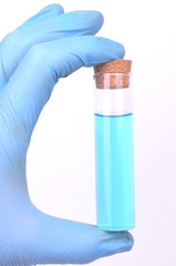 Chemical testing in the laboratory