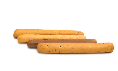 bread sticks isolated