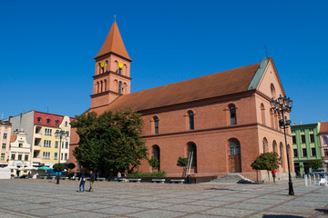 Holy Trinity Church in the New Town Market Square in Torun, Poland