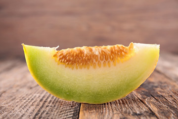 yellow melon slice