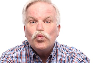 Obraz premium Older mature man