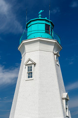 Beautiful lighthouse at Port Dalhousie Harbour, Ontario, Canada