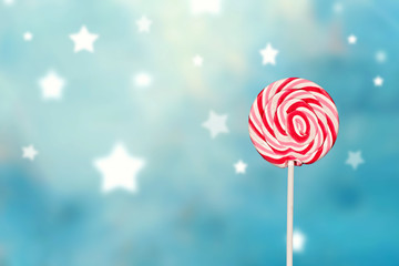 naschen - bunter Lolli