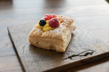 Tasty pastry for breakfast