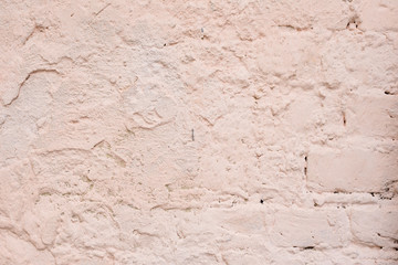 Wall fragment with scratches and cracks