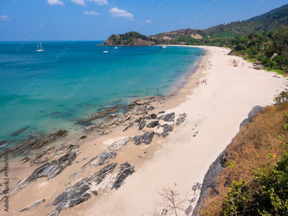 Wall mural kantiang bay on ko lanta island, thailand