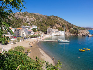 Therma village on Ikaria island, Greece